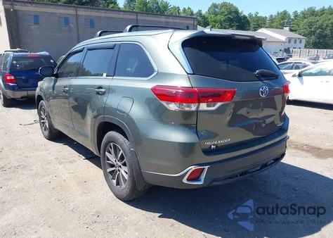 2017 Toyota Highlander Xle from USA, damaged, VIN 5TDJZRFH0HS469626